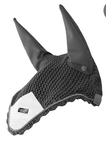 Equestrian Stockholm Ear Bonnet Silver Cloud