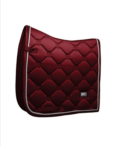 Equestrian Stockholm Dressage Pad Bordeaux