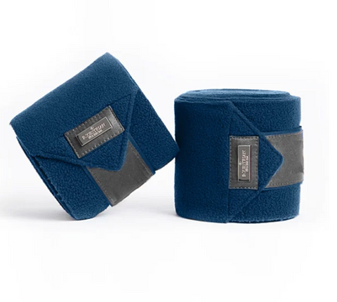 Equestrian Stockholm Fleece Bandages Moroccan Blue