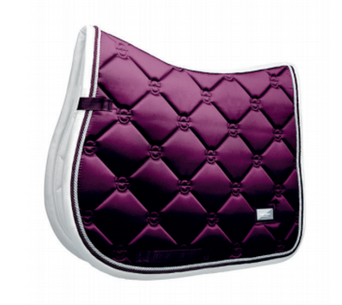 Equestrian Stockholm Jump Pad Purple White Edge