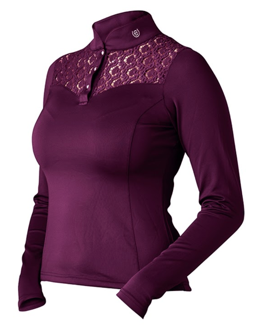Equestrian Stockholm Champion Top Purple