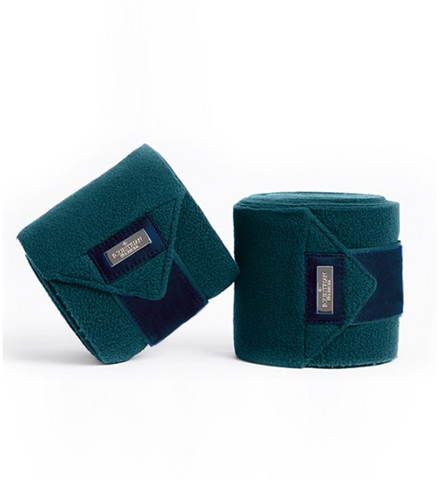 Equestrian Stockholm emerald polo wraps