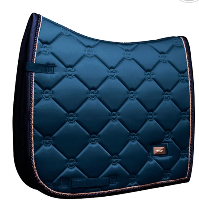 Monaco Blue dressage pad