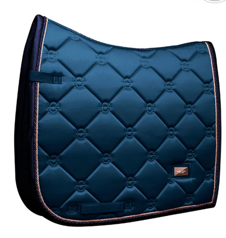Monaco Blue dressage pad