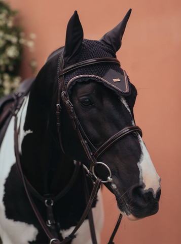Equestrian Stockholm Ear Bonnet Dark Sky